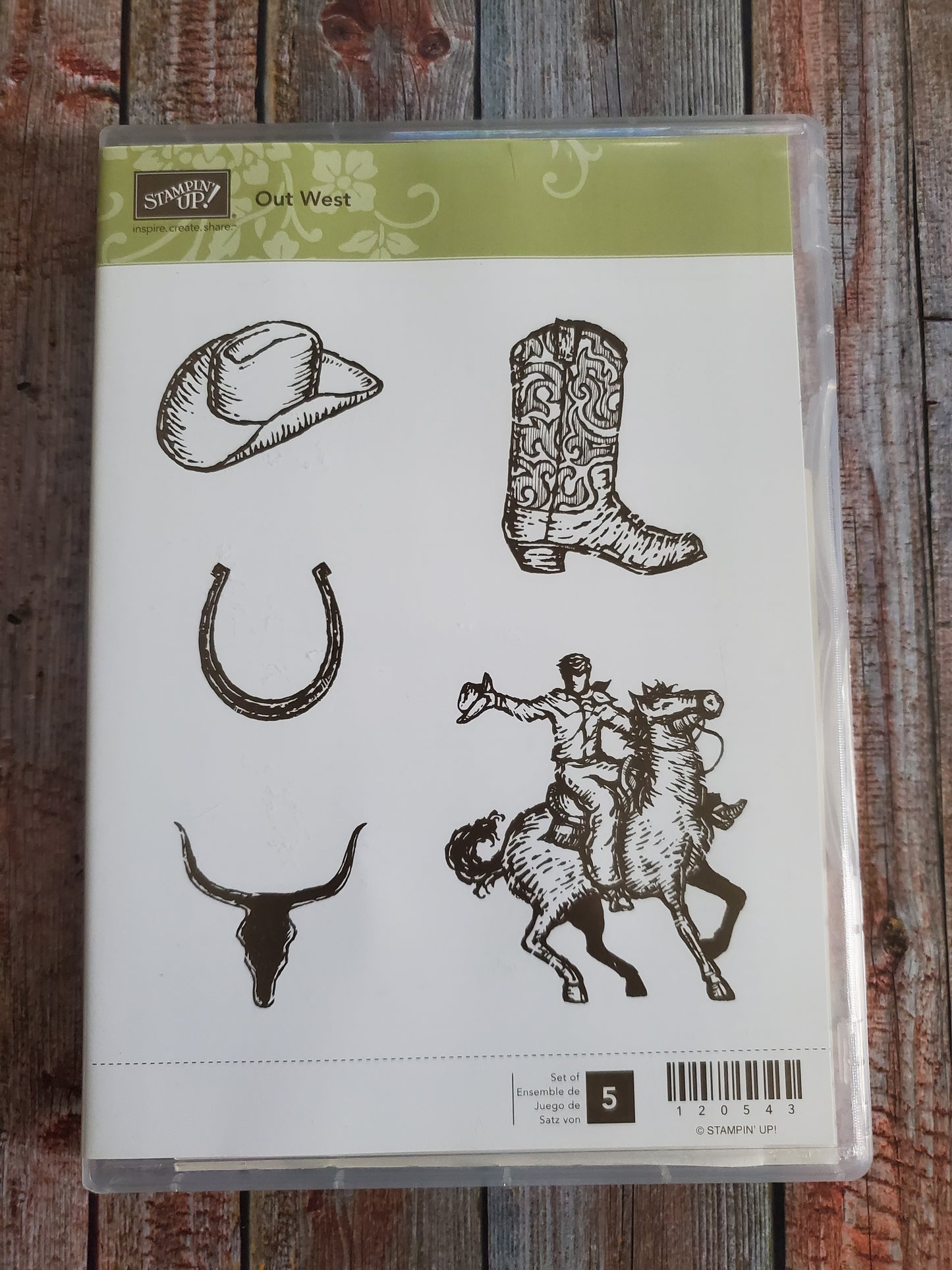 Stampin' UP! "Out West" Stamp Set