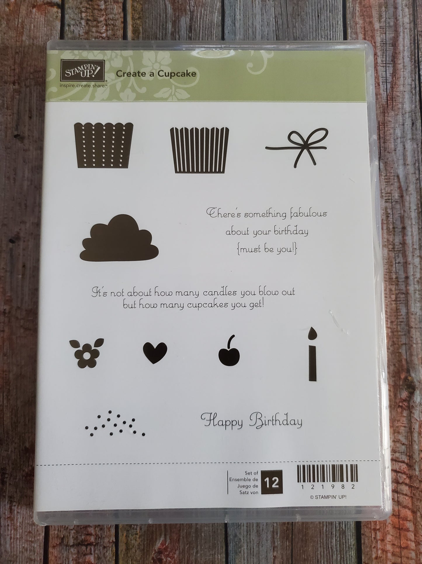 Stampin' UP! "Create a Cupcake " Stamp Set