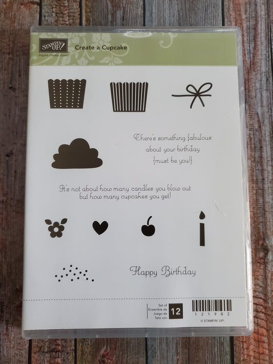 Stampin' UP! "Create a Cupcake " Stamp Set