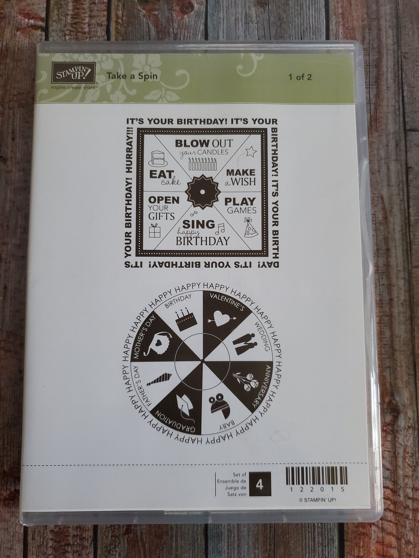 Stampin' UP! "Take a Spin" Stamp Set