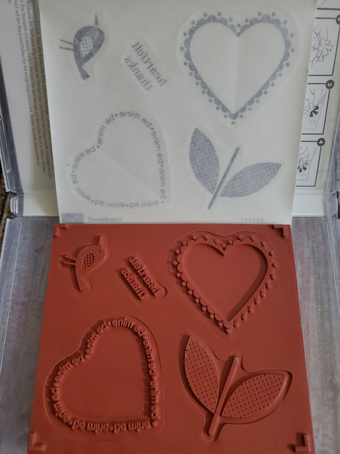 Stampin' UP! "Sweetheart" Stamp Set