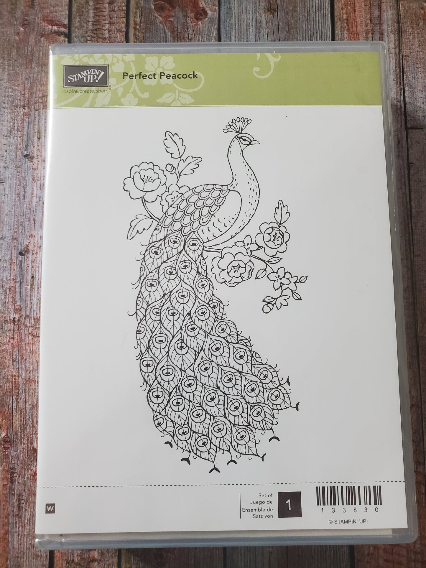 Stampin' UP! "Perfect Peacock" Stamp Set