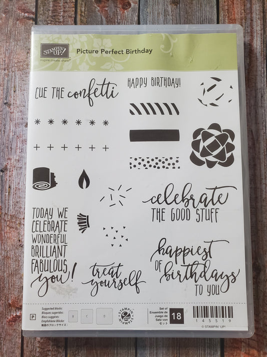 Stampin' UP! "Picture Perfect Birthday" Stamp Set