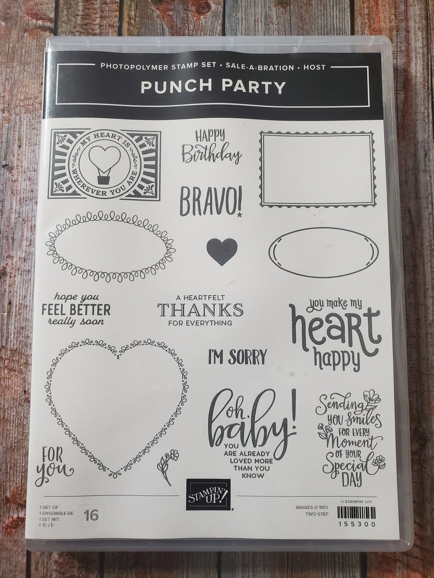 Stampin' UP! "Punch Party" Stamp Set