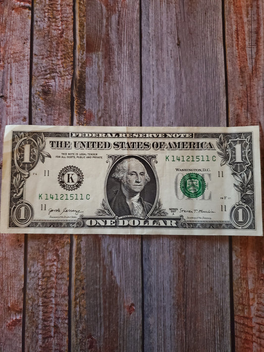 Fancy Serial Number $1 - "14121511"