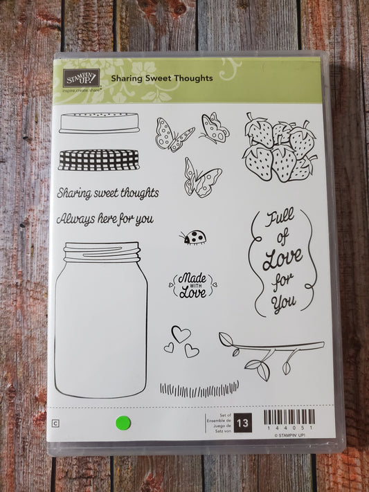 Stampin' UP! "Sharing Sweet Thoughts" Stamp Set