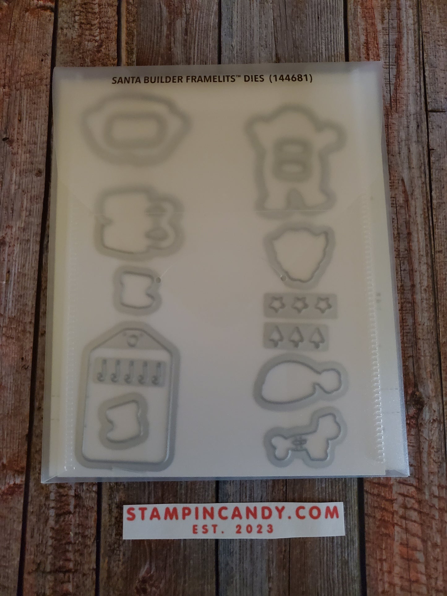 Stampin' UP! "Santa's Suit" Stamp Set with "Santa Builder" Dies