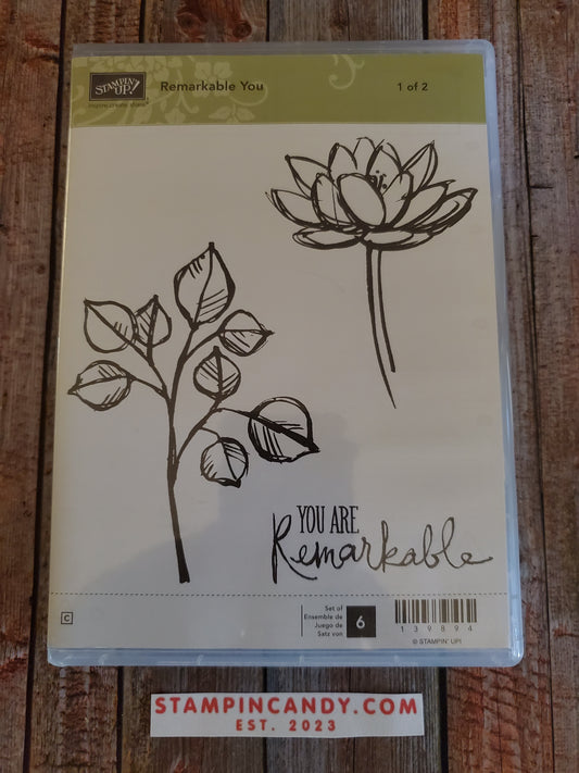 Stampin' UP! "Remarkable You" Stamp Set (1 and 2 of 2)