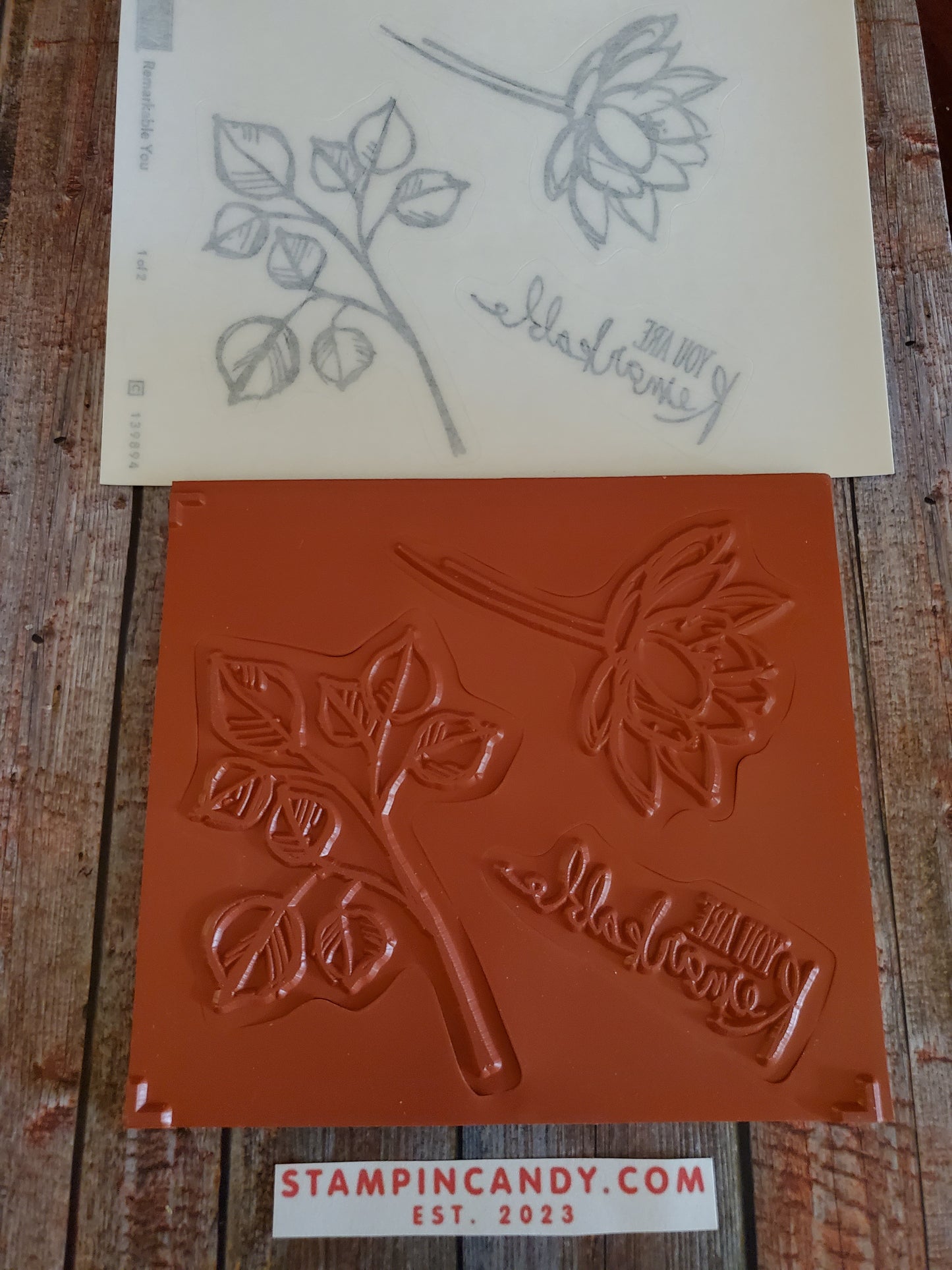 Stampin' UP! "Remarkable You" Stamp Set (1 and 2 of 2)