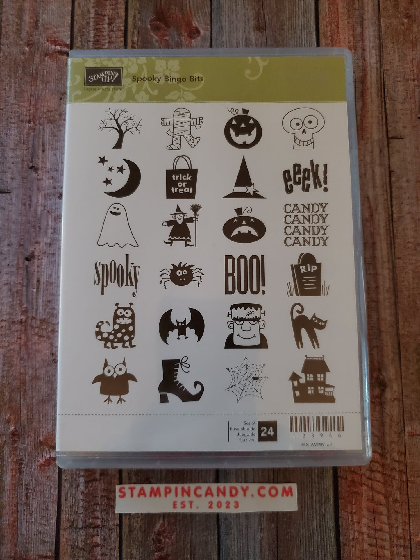 Stampin' UP! "Spooky Bingo Bits" Stamp Set