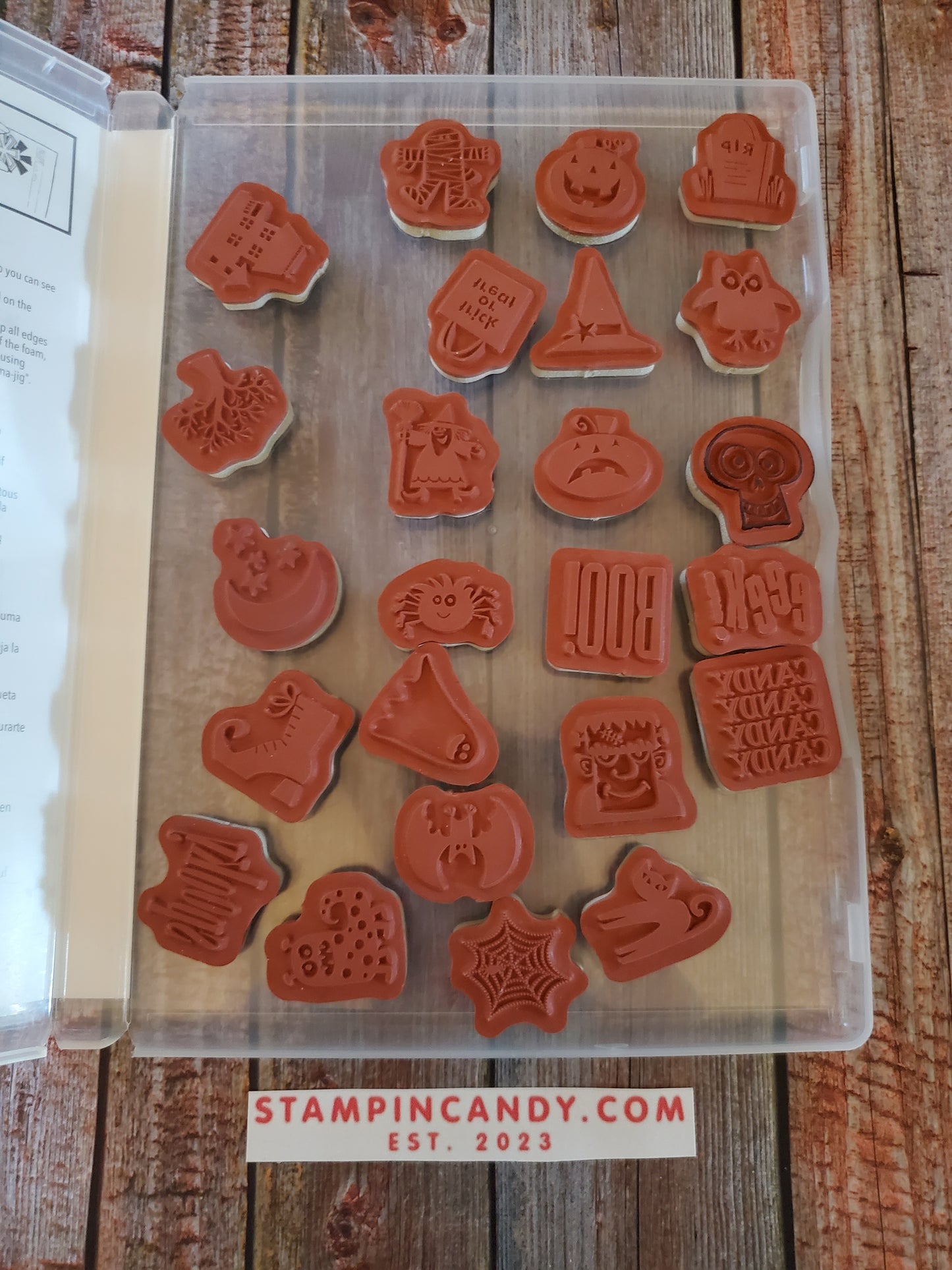 Stampin' UP! "Spooky Bingo Bits" Stamp Set