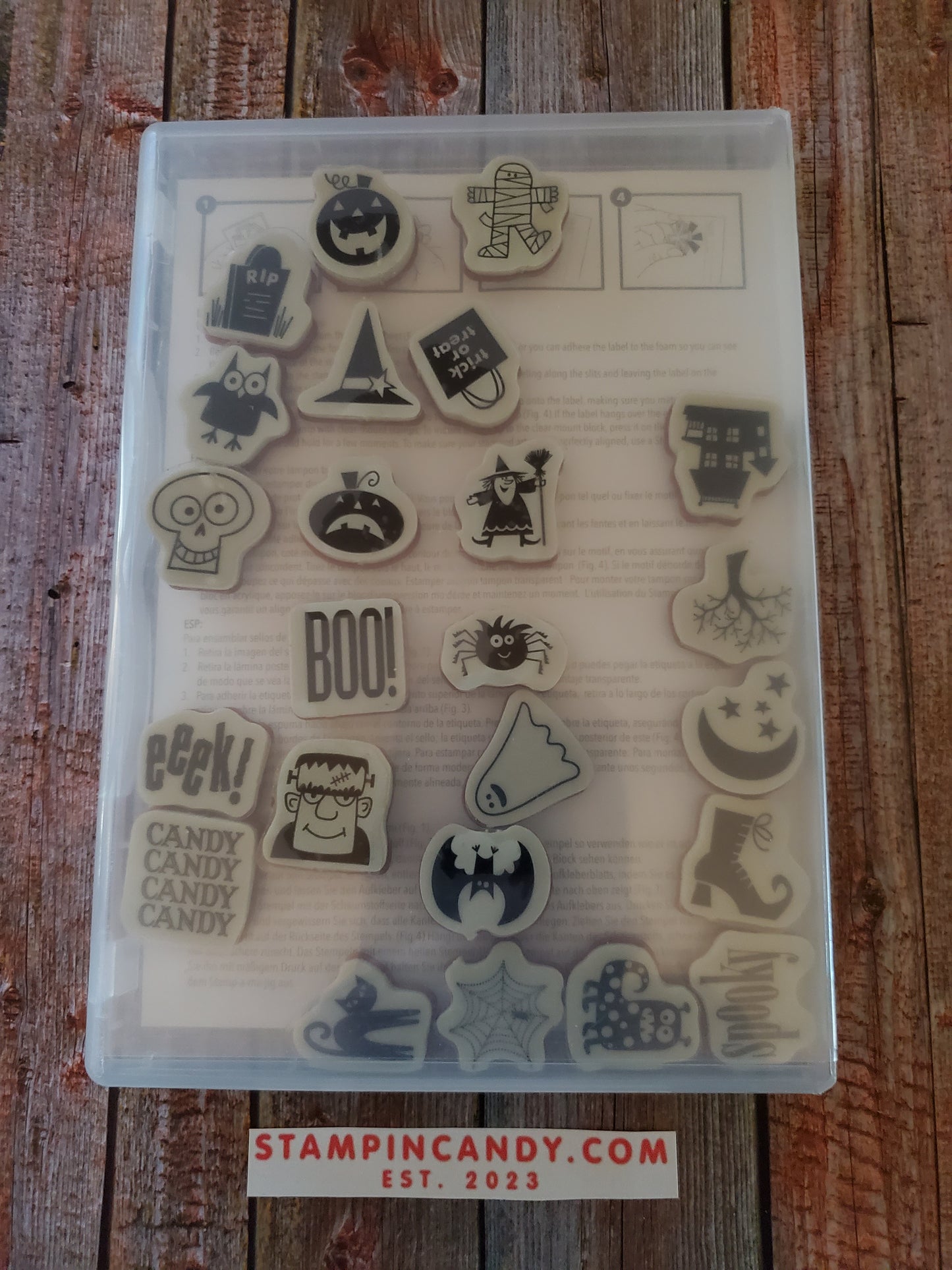 Stampin' UP! "Spooky Bingo Bits" Stamp Set