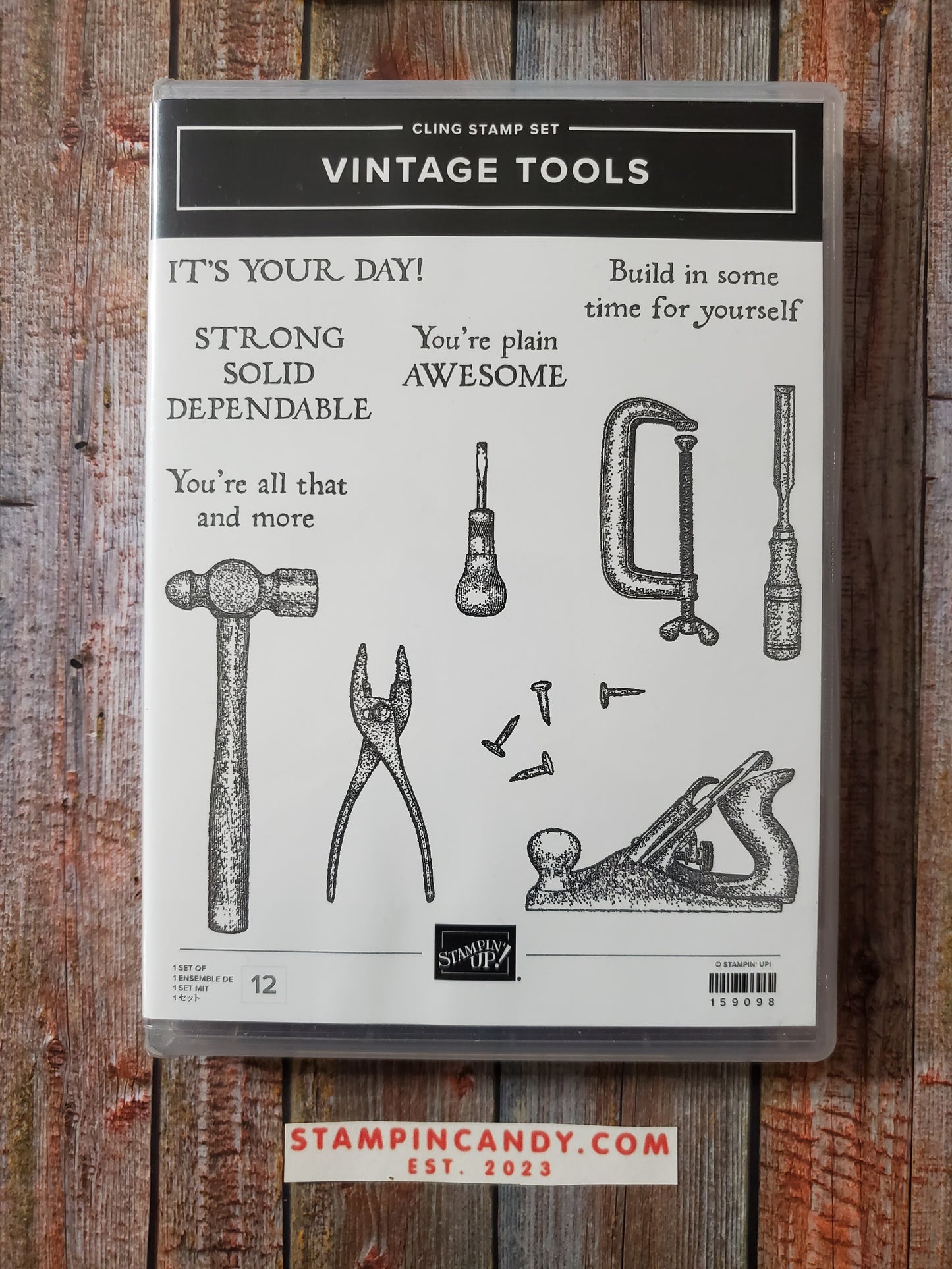 Stampin' UP! "Vintage Tools" Stamp Set