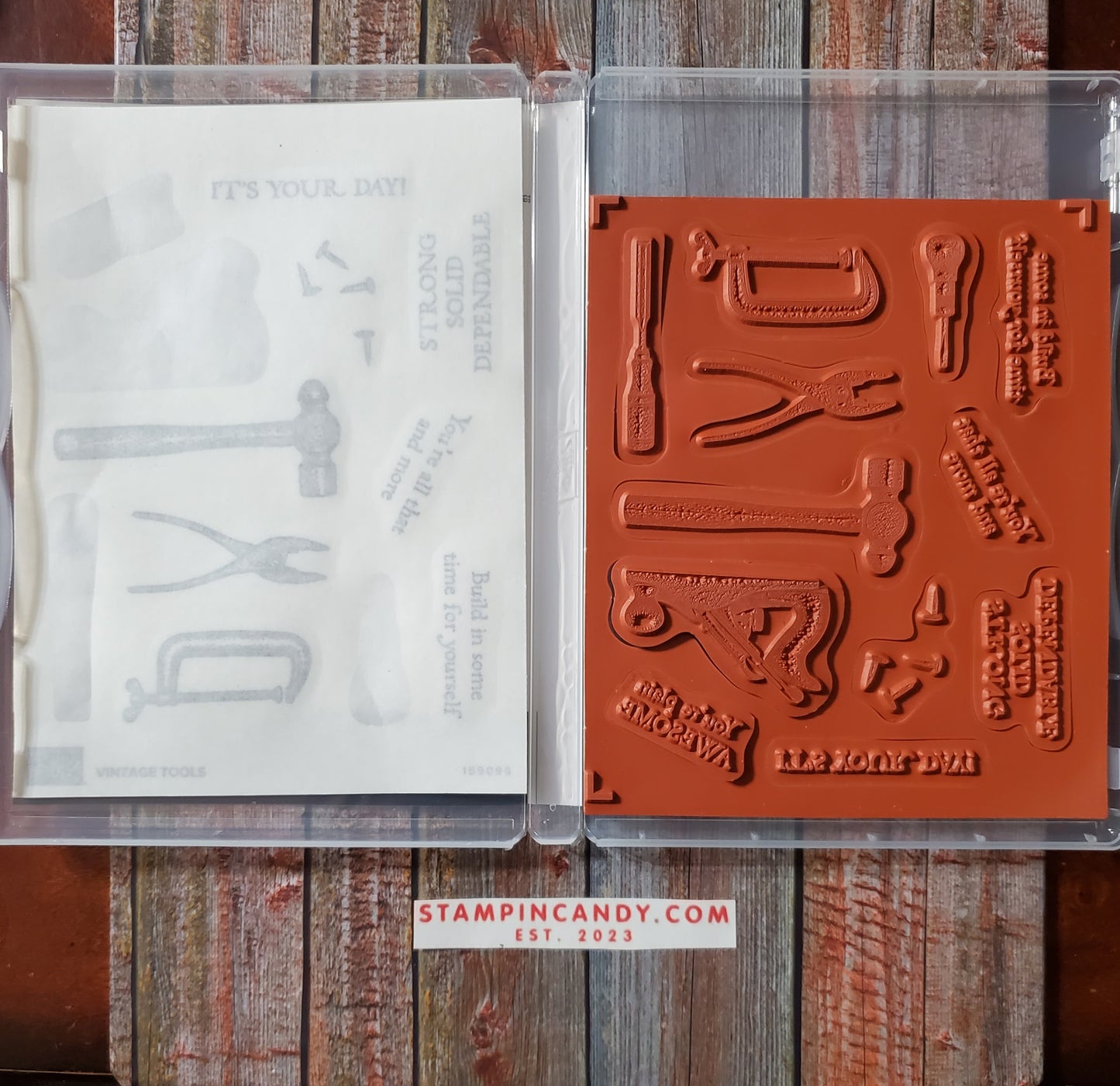 Stampin' UP! "Vintage Tools" Stamp Set