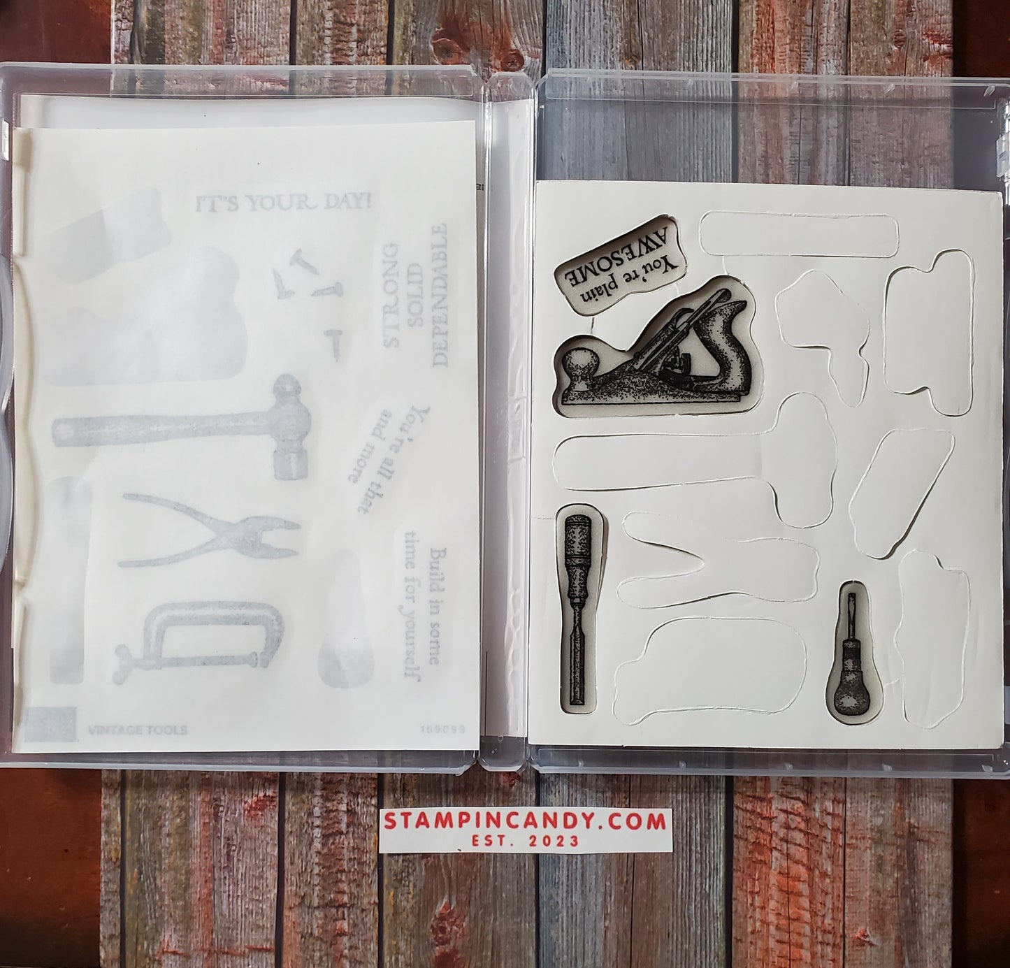 Stampin' UP! "Vintage Tools" Stamp Set