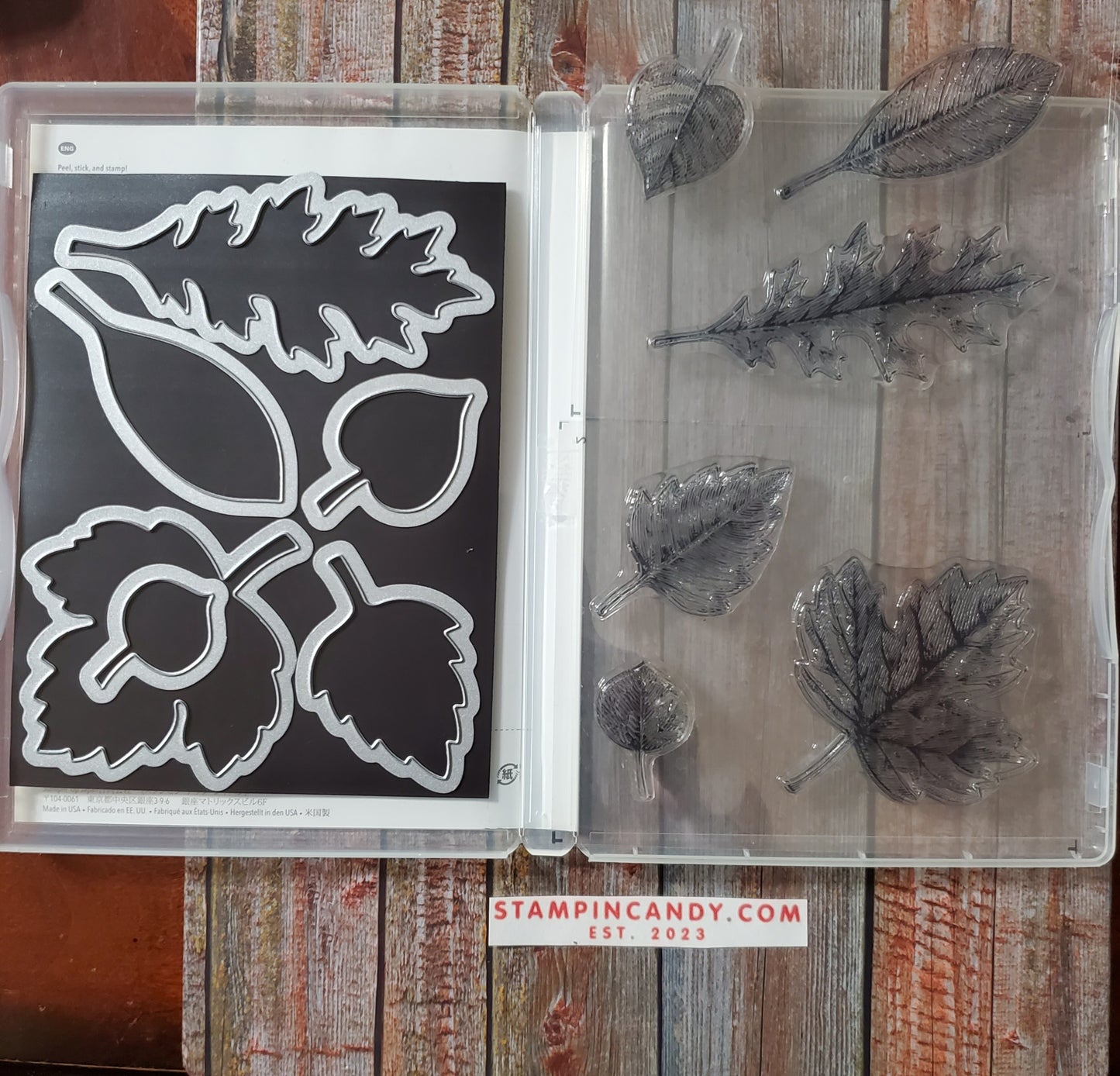 Stampin' UP! "Vintage Leaves" Stamp Set with "Leaflets" Dies