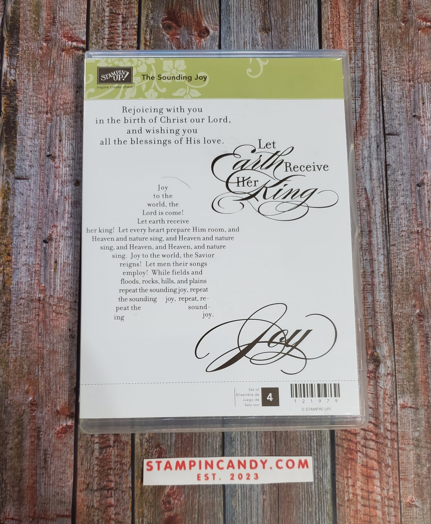 Stampin' UP! "The Sounding Joy" Stamp Set