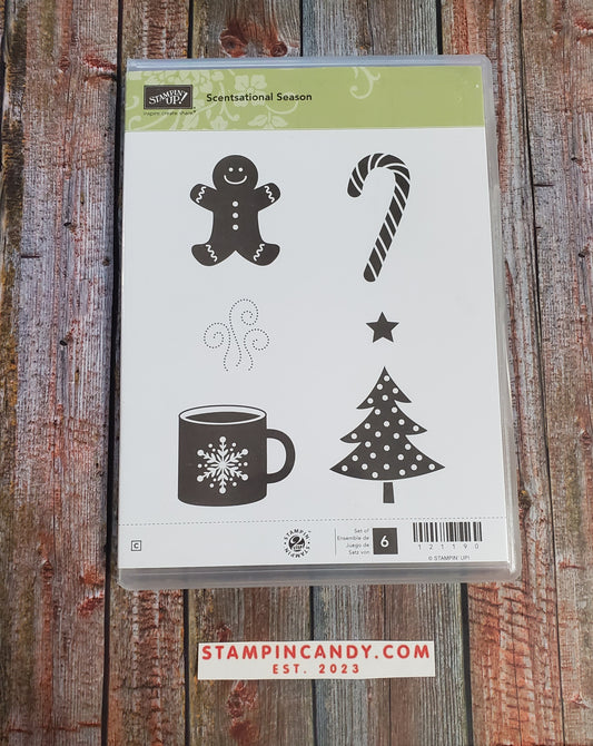 Stampin' UP! "Scentsational Season" Stamp Set with "Holiday Collection" Dies