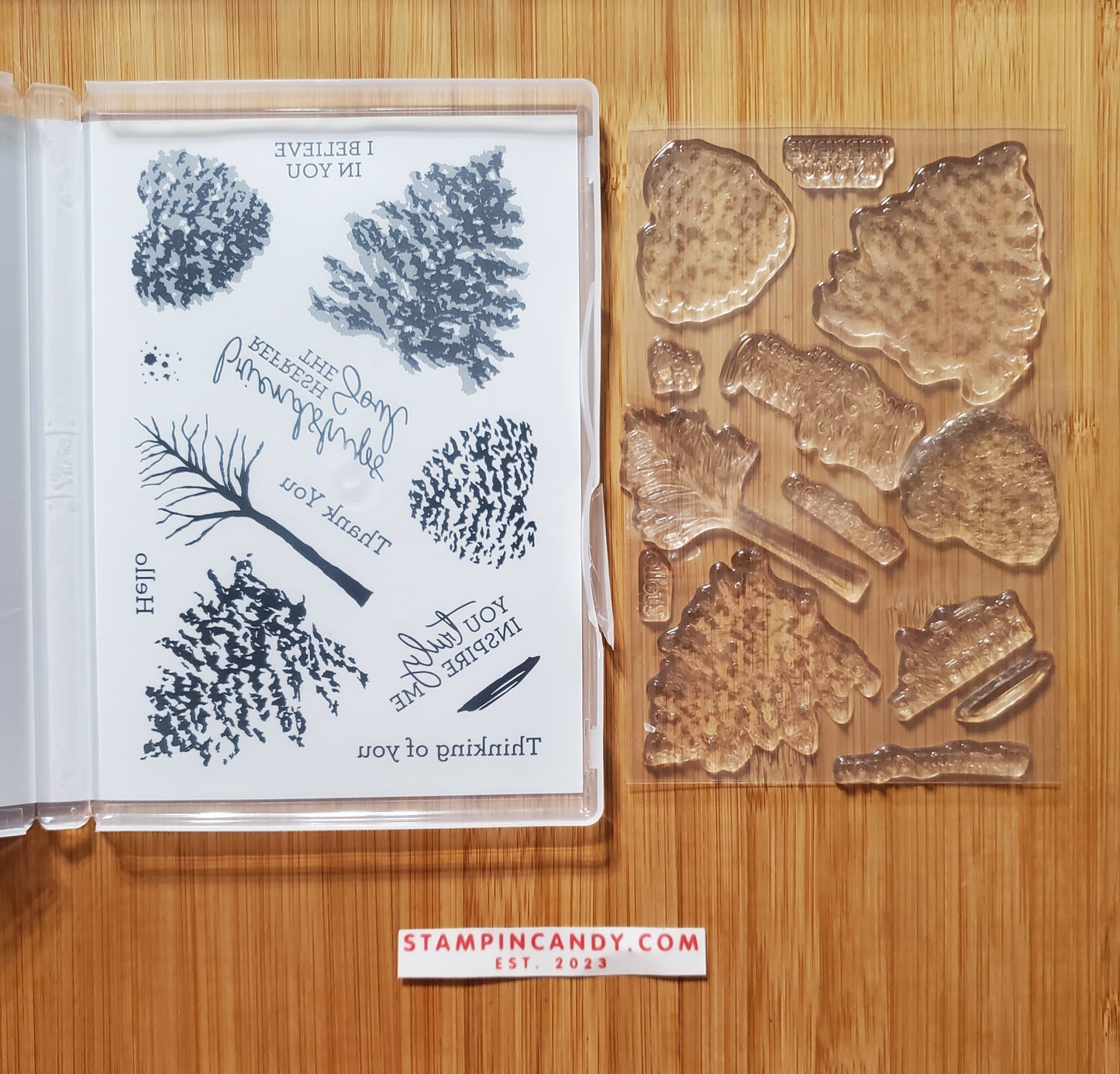 Stampin' UP! "Beauty of Friendship" Stamp Set with "Beautiful Trees" Dies