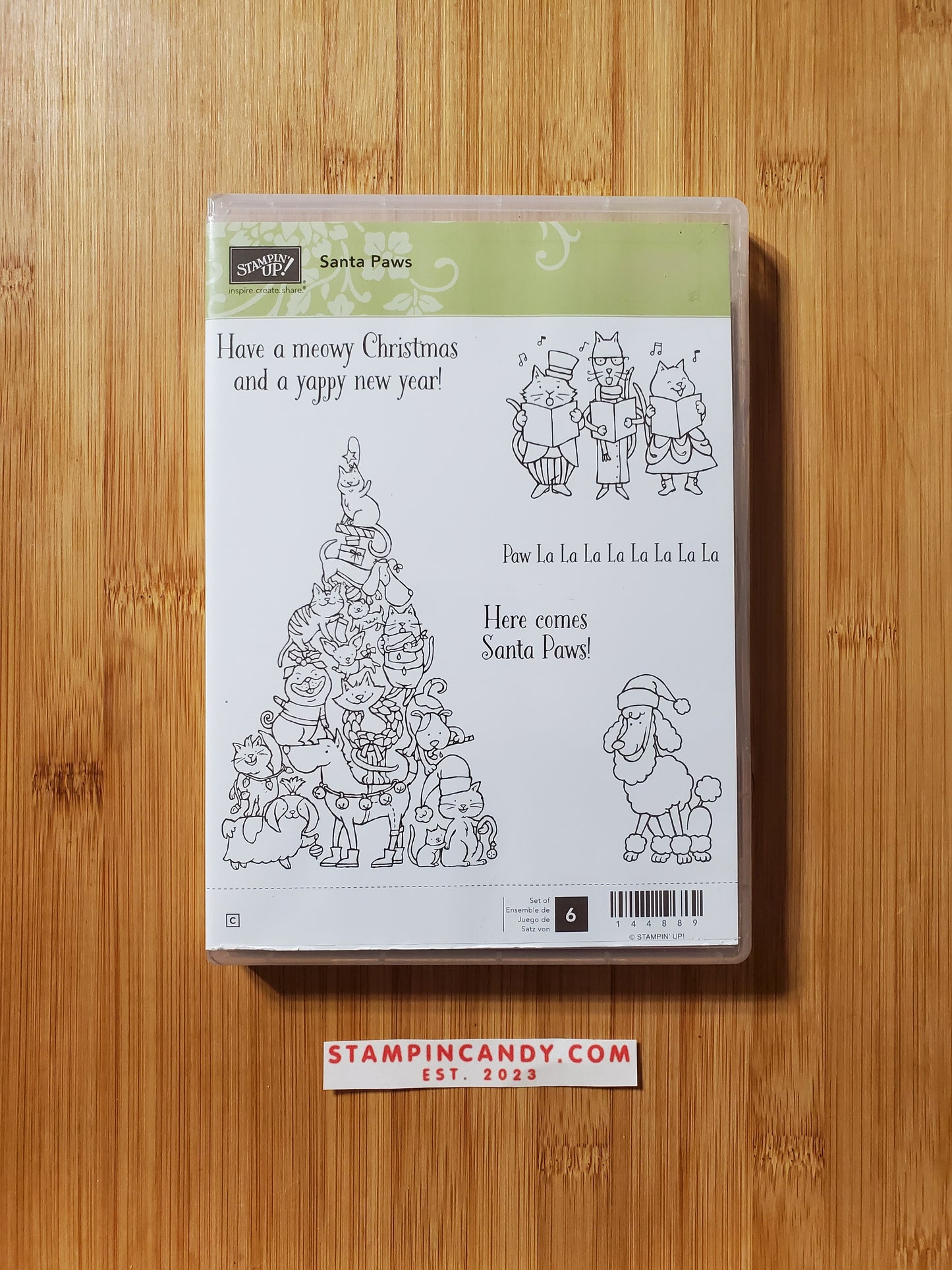 Stampin' UP! "Santa Paws" Stamp Set