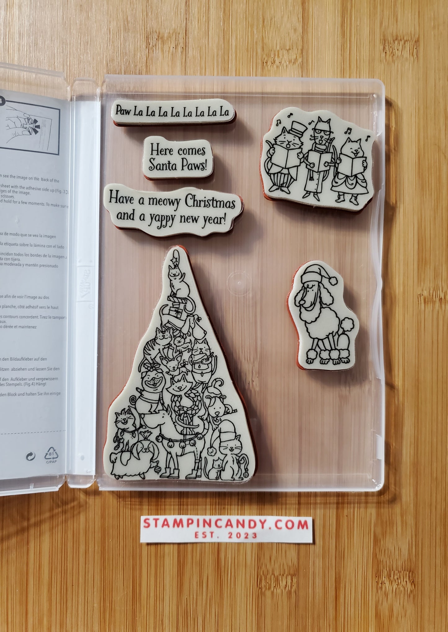 Stampin' UP! "Santa Paws" Stamp Set