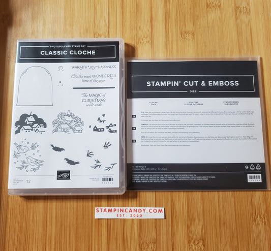 Stampin' UP! "Classic Cloche" Stamp Set with "Cloche" Dies