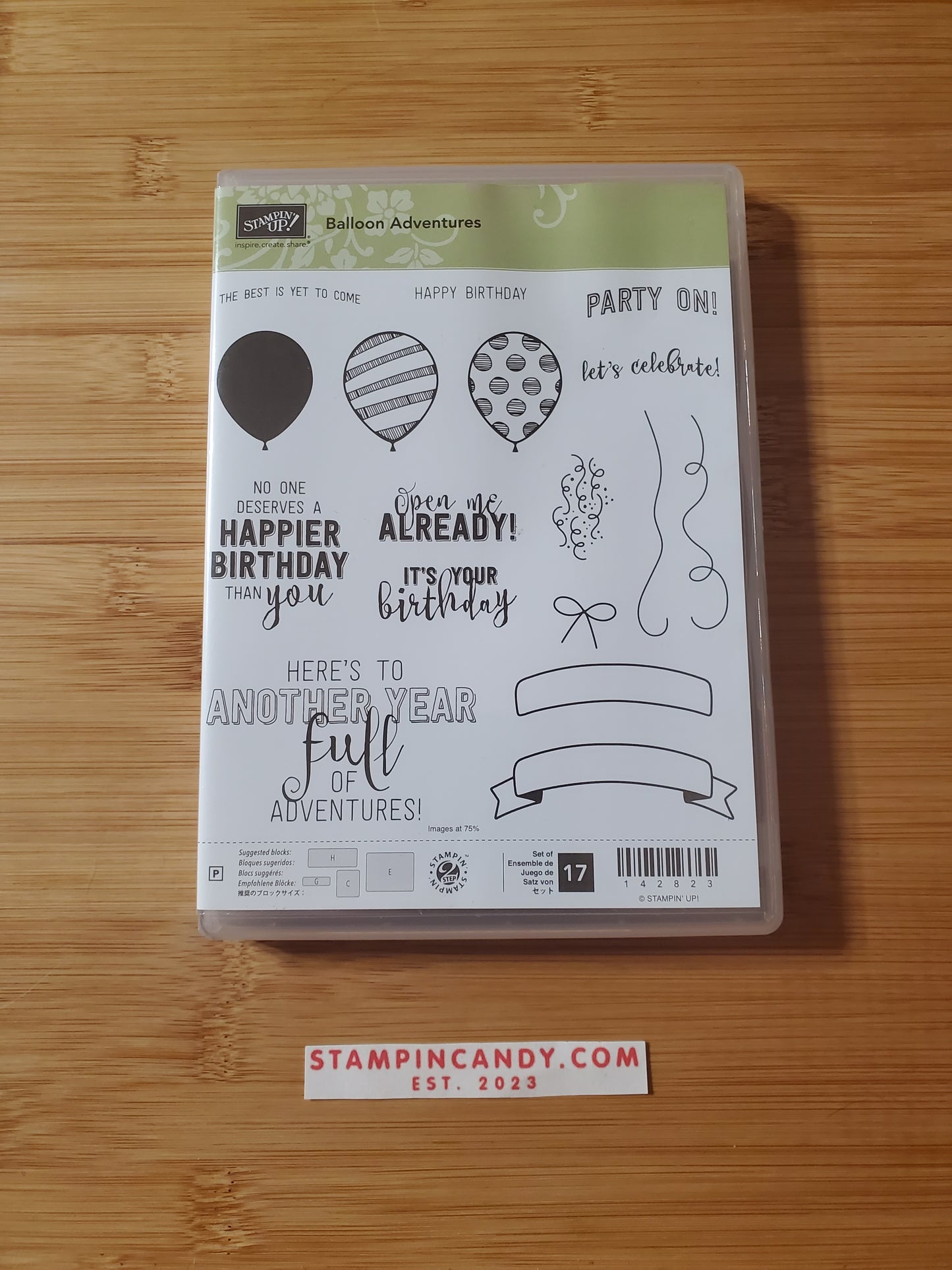 Stampin' UP! "Balloon Adventures" Stamp Set