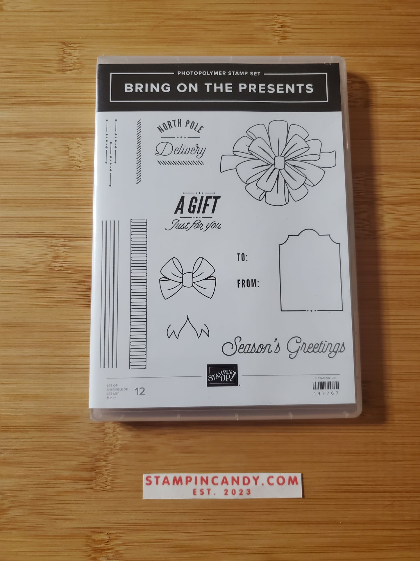 Stampin' UP! "Bring on the Presents" Stamp Set