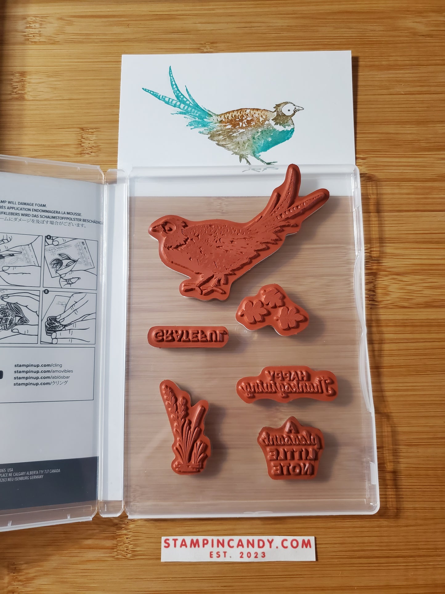 Stampin' UP! "Painted Pheasant" Stamp Set