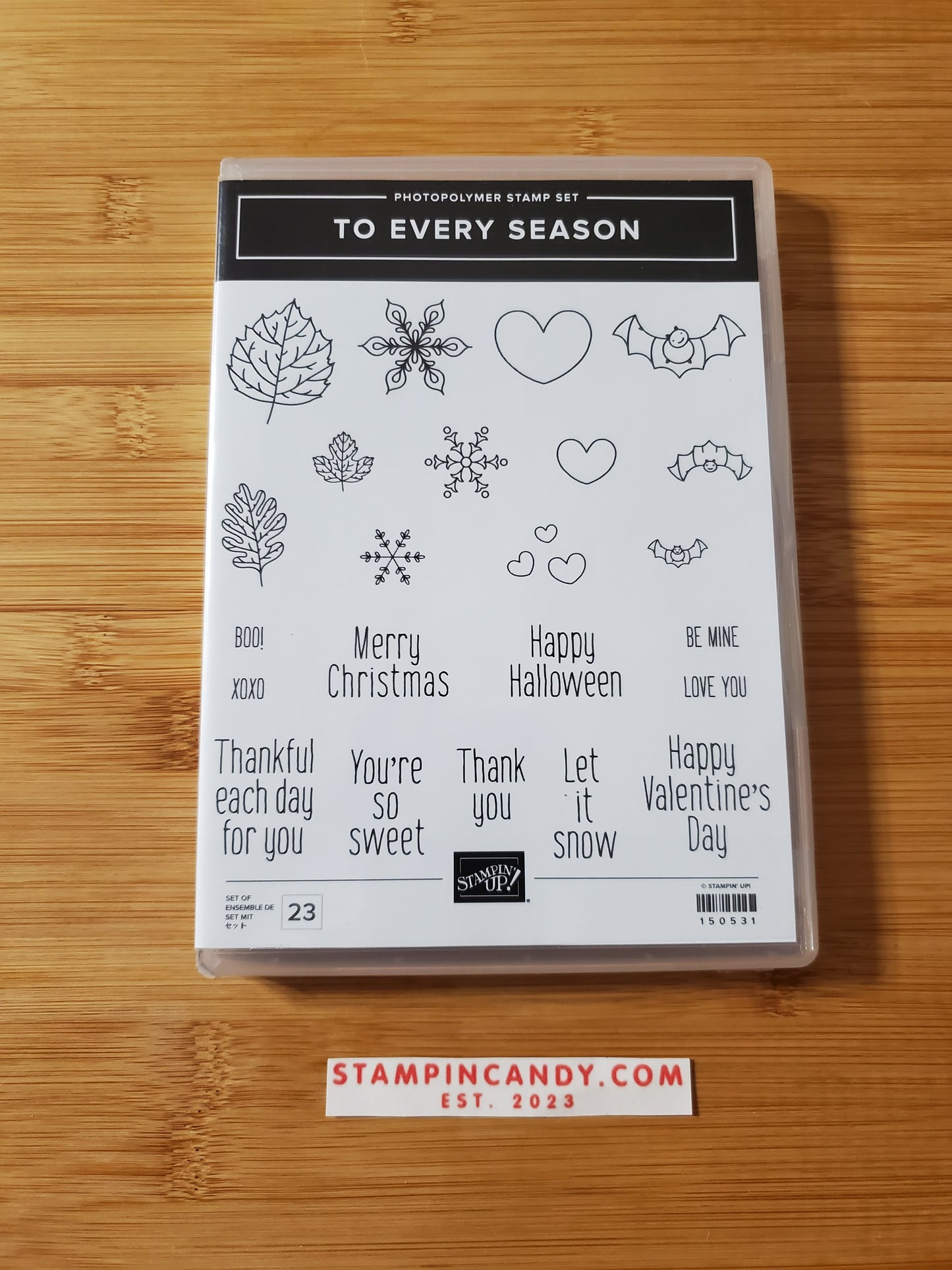 Stampin' UP! "To Every Season" Stamp Set