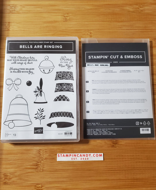 Stampin' UP! "Bells Are Ringing" Stamp Set with "Detailed Bells" Dies