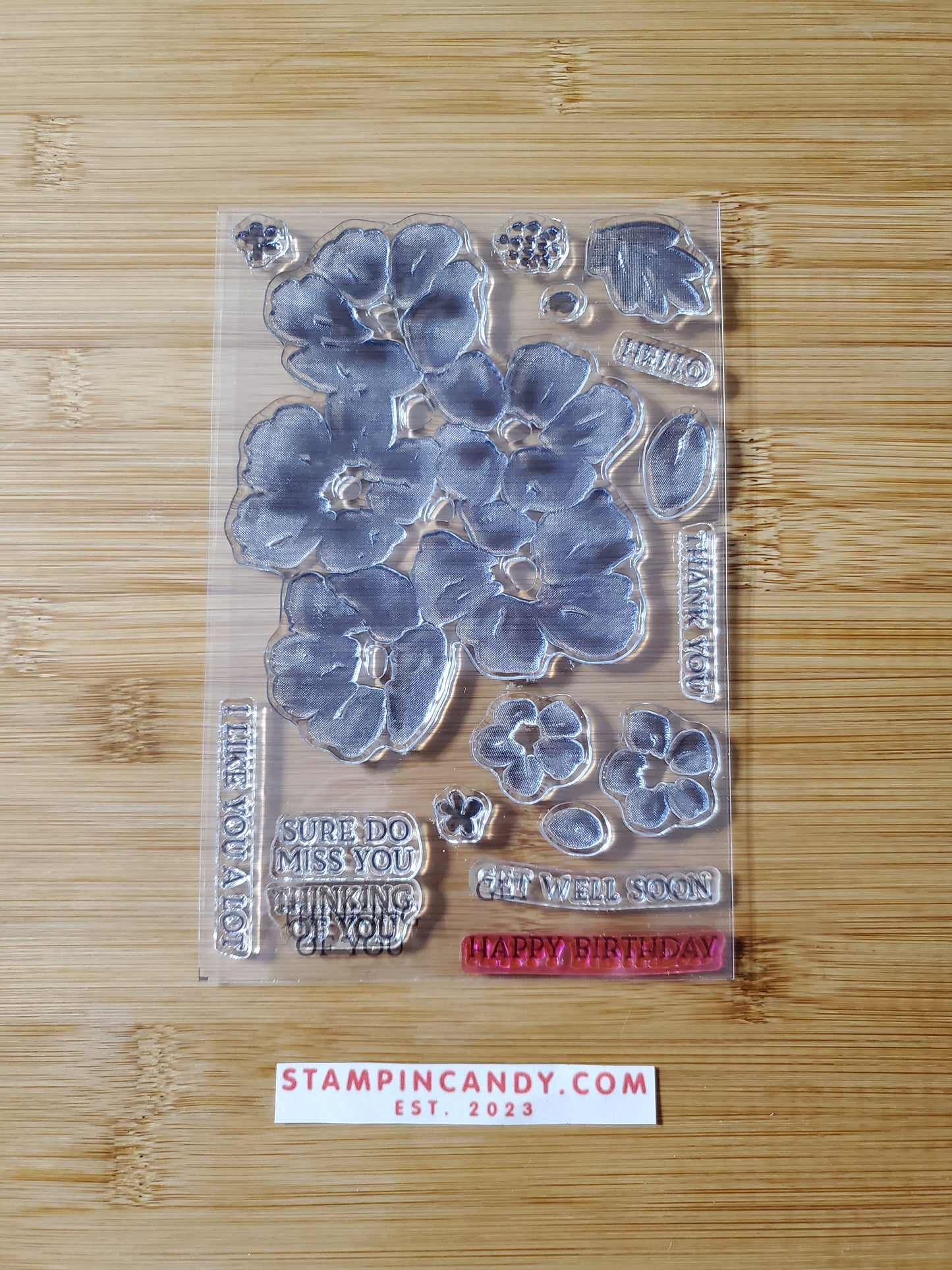 Stampin' UP! "Blossoms in Bloom" Stamp Set with "Many Layered Blossoms" Dies