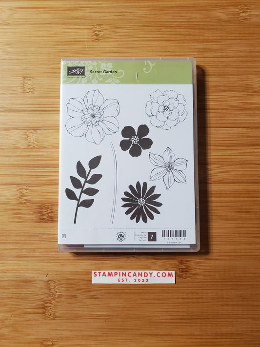 Stampin' UP! "Secret Garden" Stamp Set with "Secret Garden" Dies