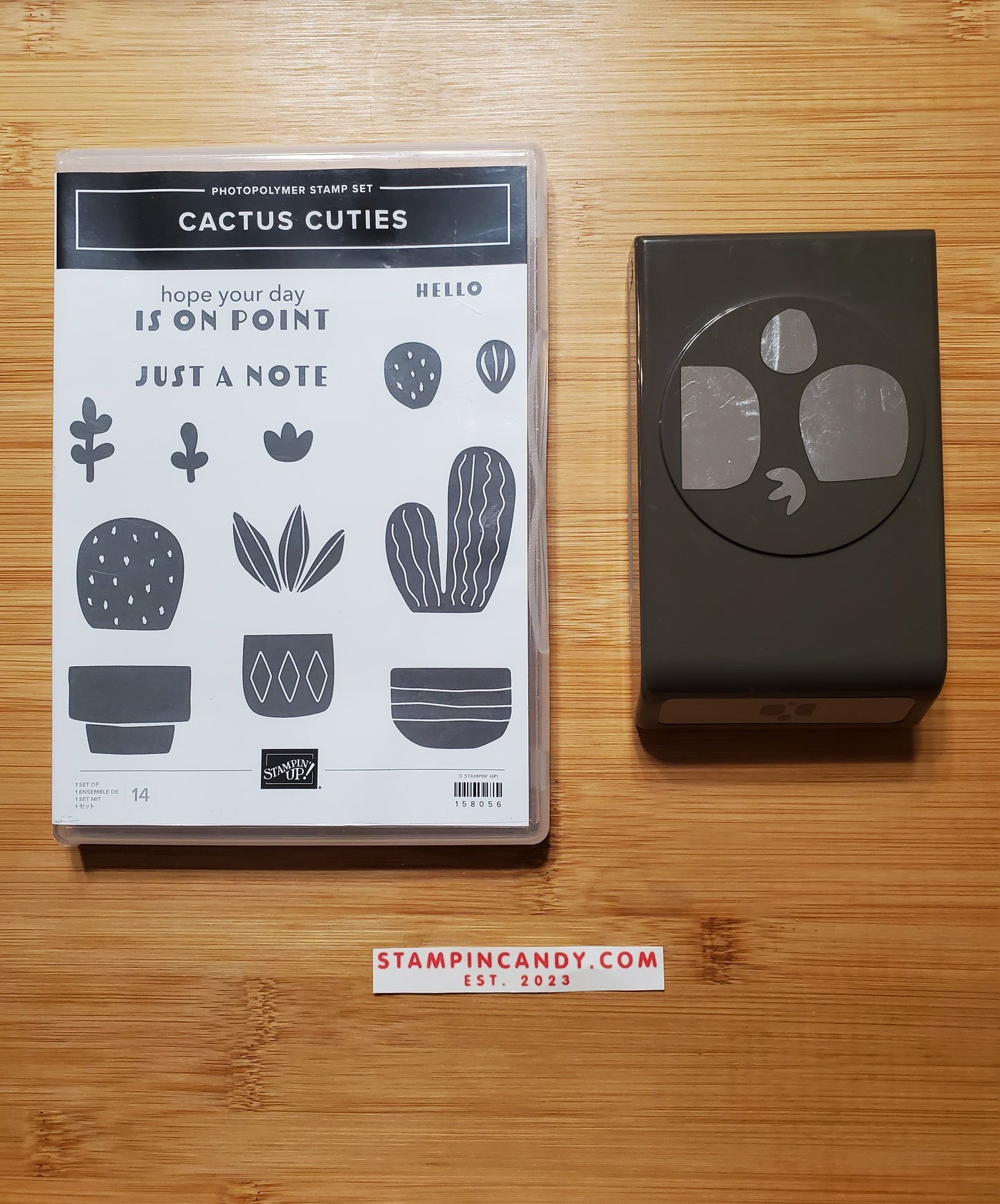 Stampin' UP! "Cactus Cuties" Stamp Set with Coordinating Punch