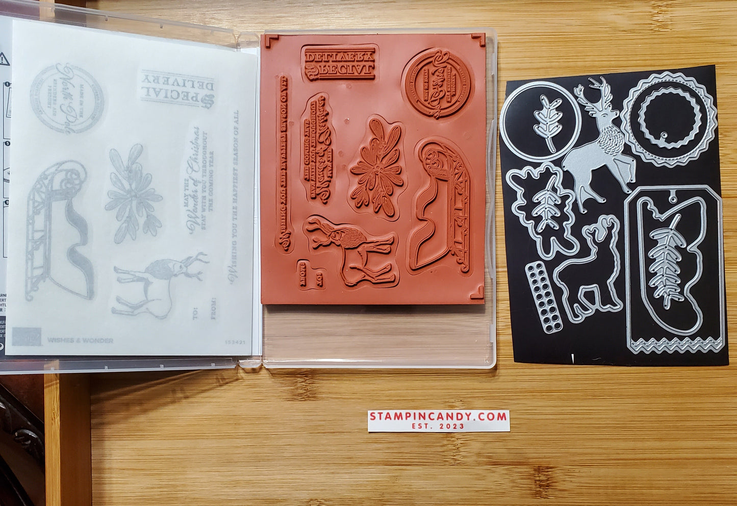 Stampin' UP! "Wishes & Wonder" Stamp Set with "North Pole Wonders" Dies