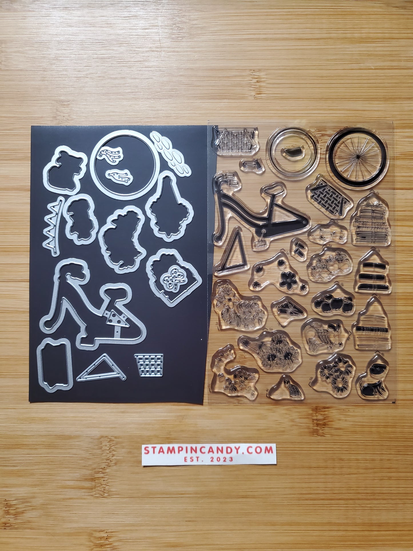 Stampin' UP! "Bike Ride" Stamp Set with "Build A Bike" Dies