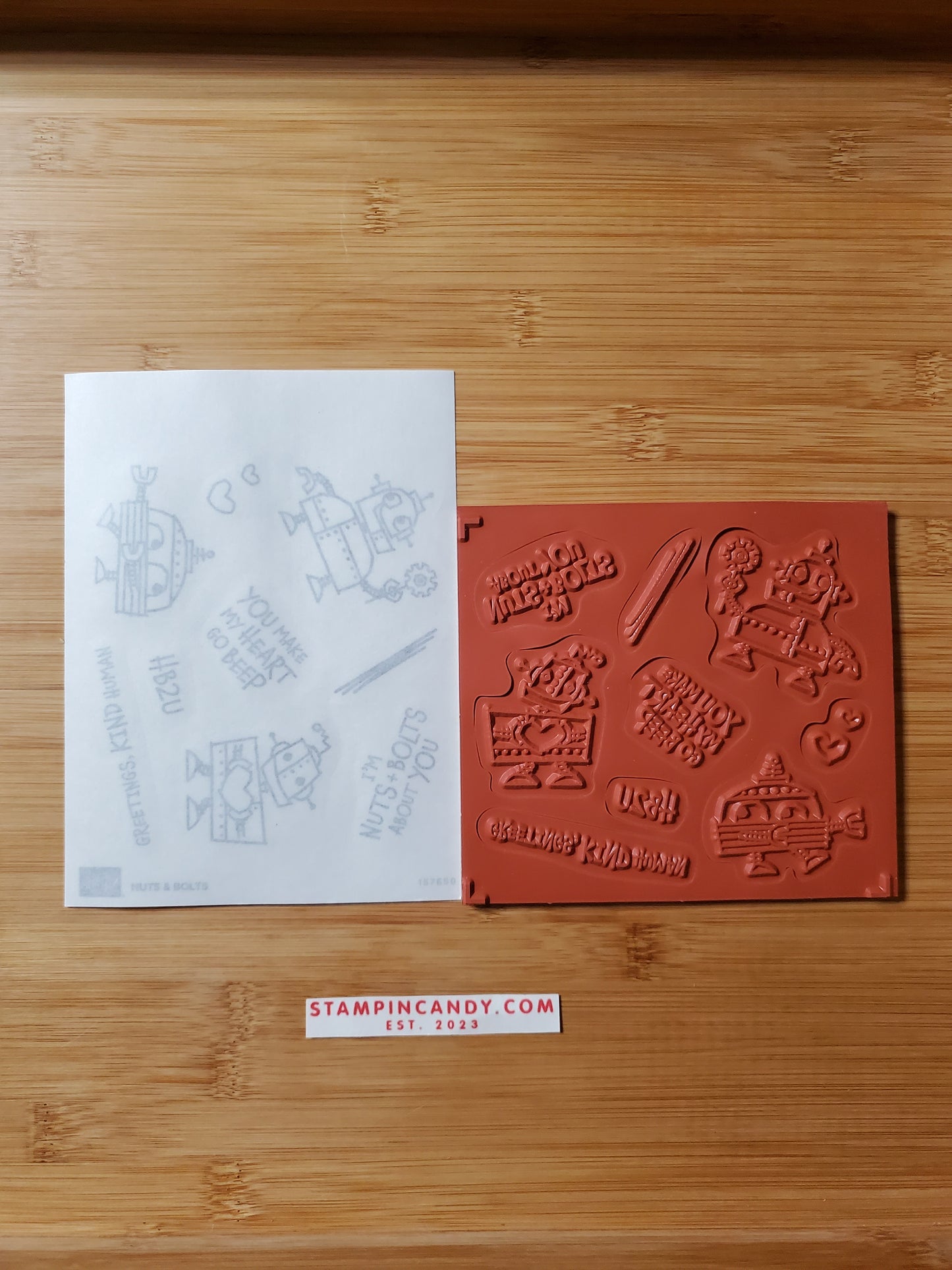 Stampin' UP! "Nuts & Bolts" Stamp Set