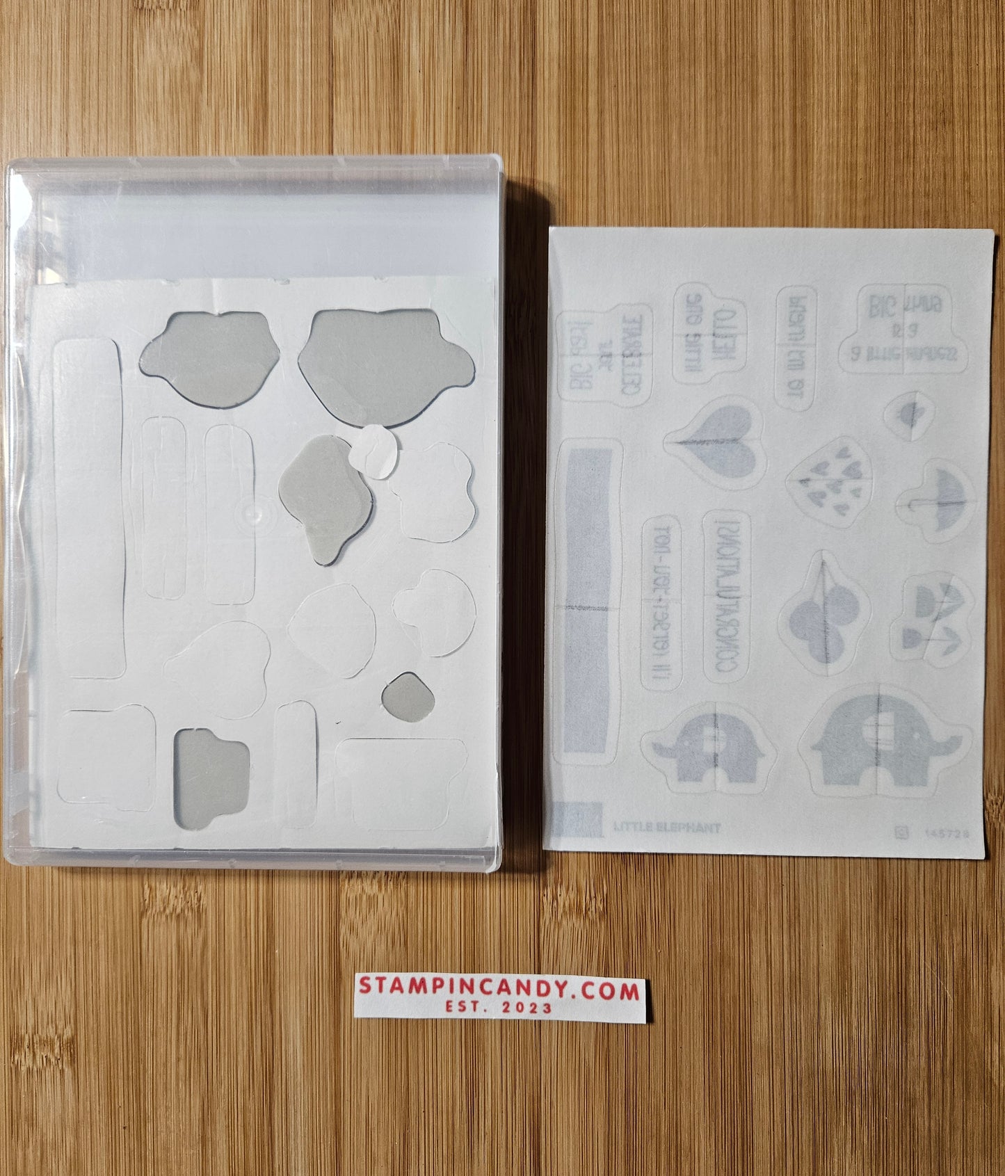 Stampin' UP! "Little Elephant" Stamp Set with "Elephant Builder" Punch