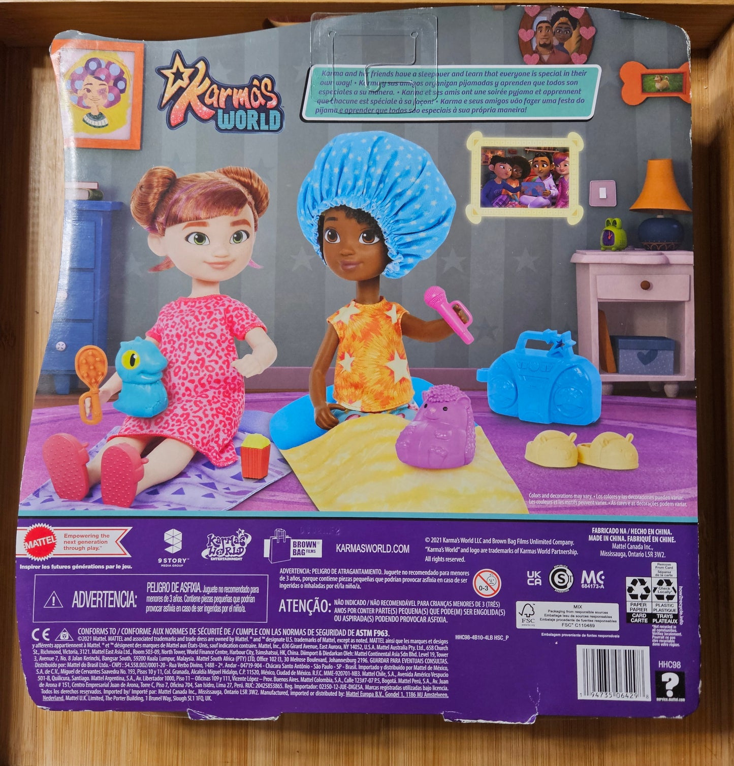 Karma's World Doll Set