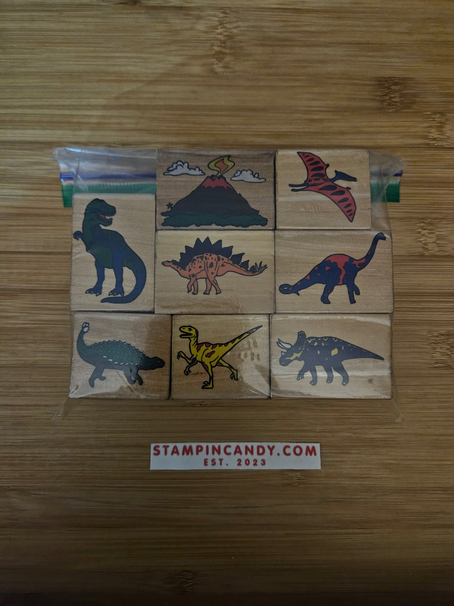 Random Dinosaur Stamps