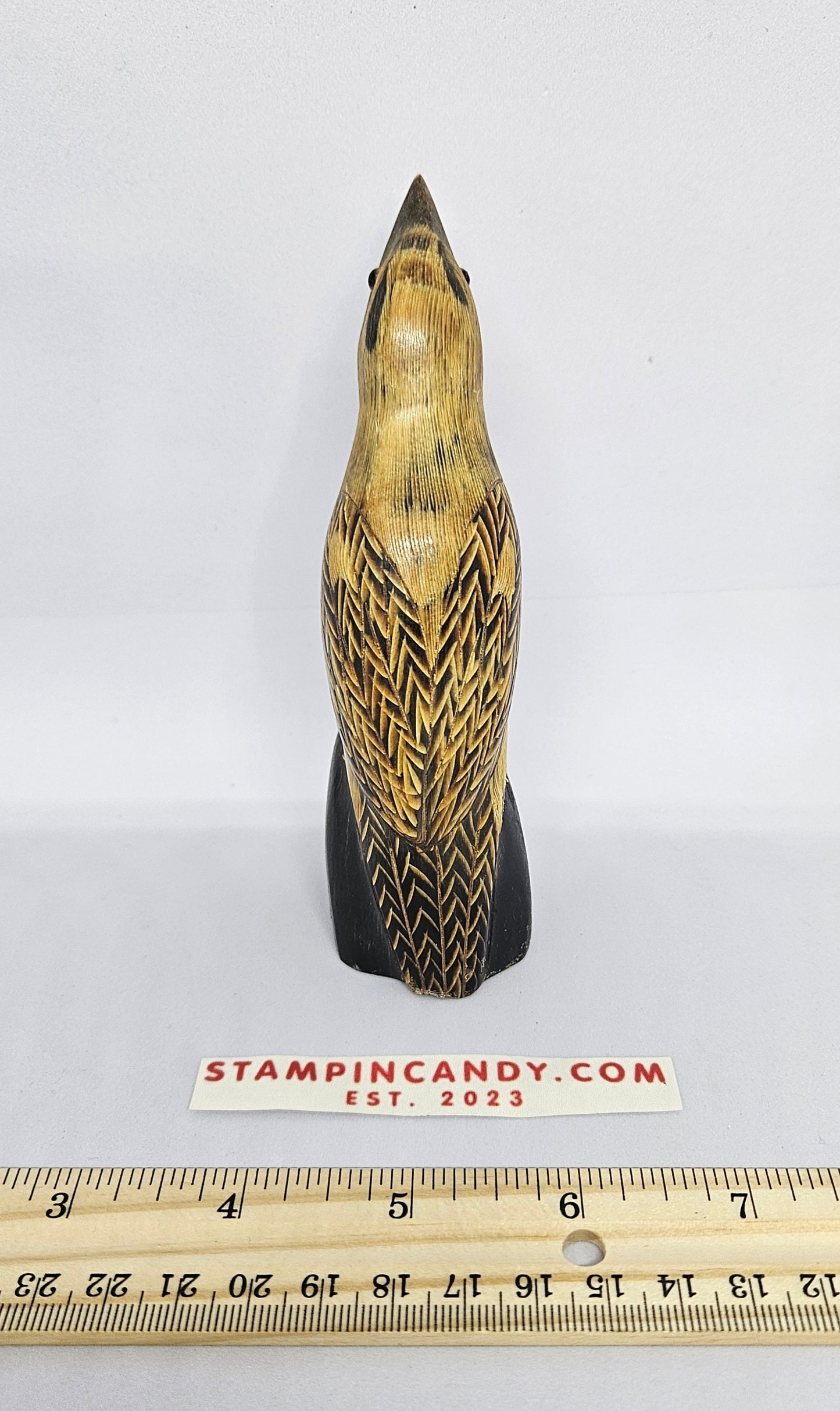 Bird Carving - Buffalo Horn