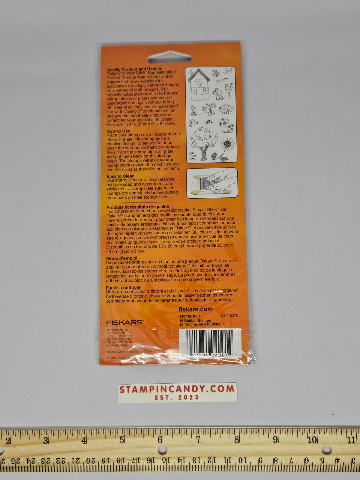Fiskars - "Outdoor Fun" Stamp Set