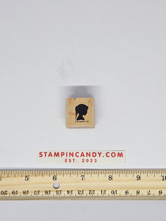 Stampin Up - Girl's Silhouette Stamp