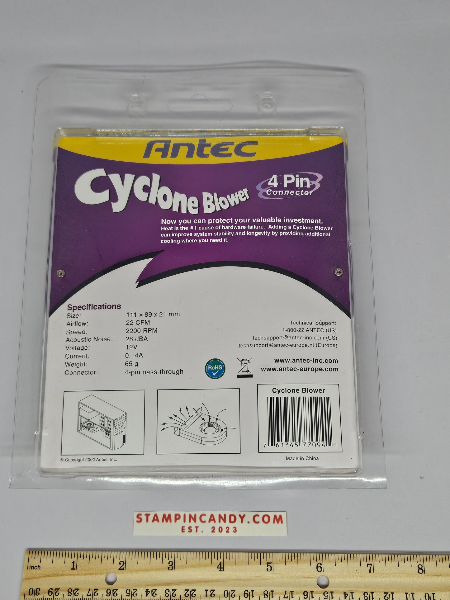 Antec - Cyclone Blower - PC Cooling Fan