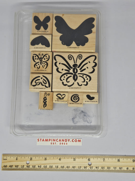 Stampin Up - Definitely Decorative "Flutterbys"