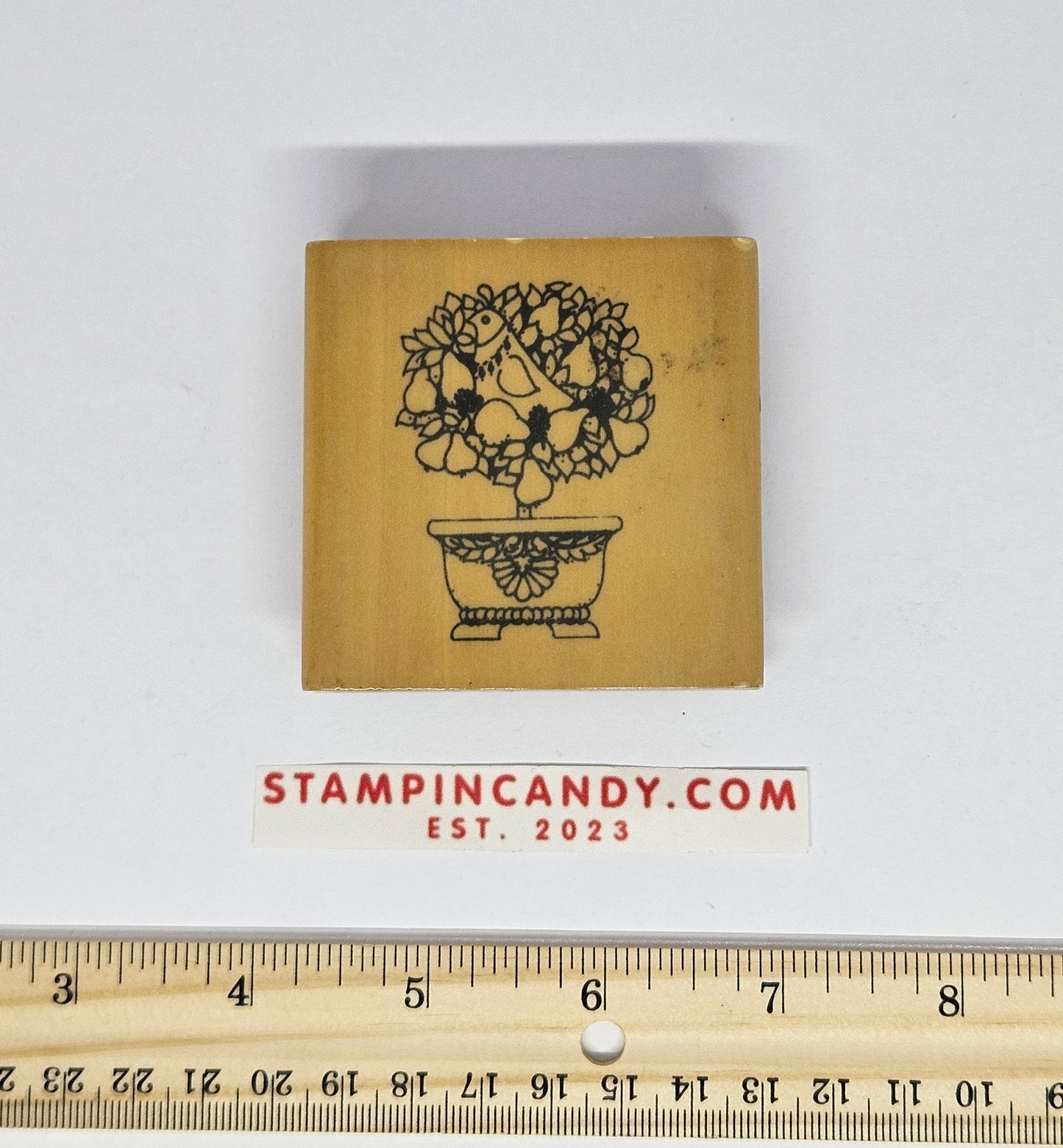 Anita's - Partridge in a Pear Tree Stamp