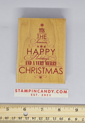 Stampabilities - Very Merry Tree UR1027