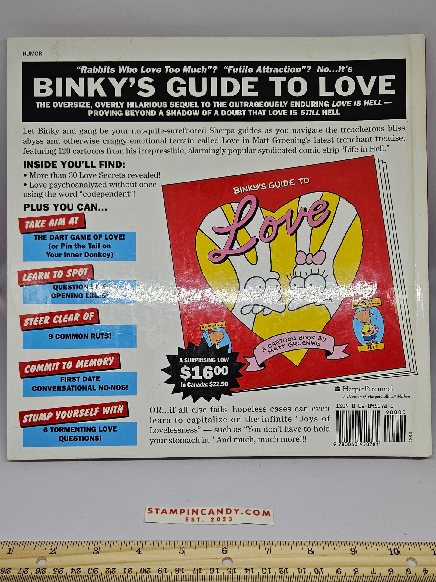 Binky's Guide to Love - By Matt Groening