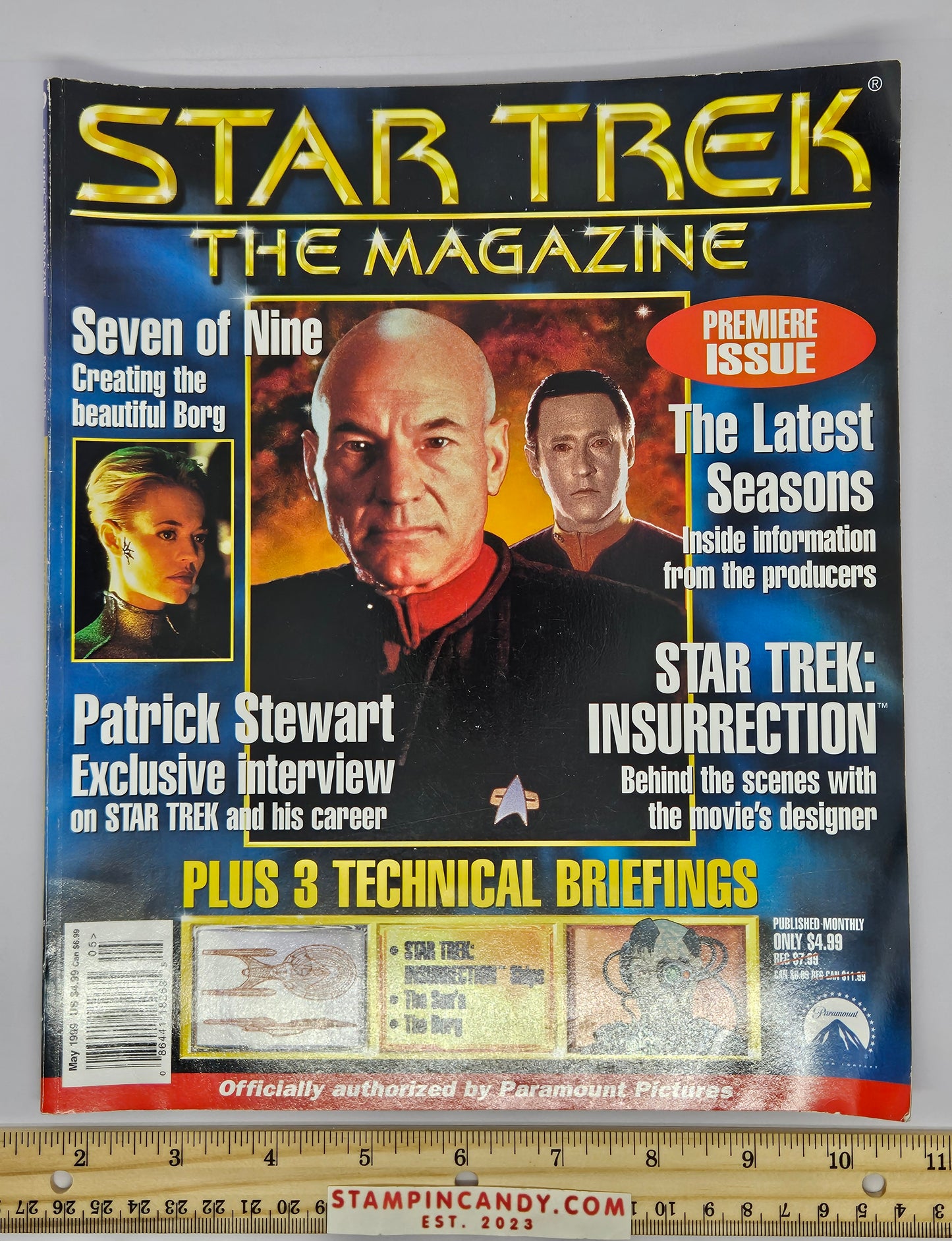 Star Trek the Magazine Premiere Issue