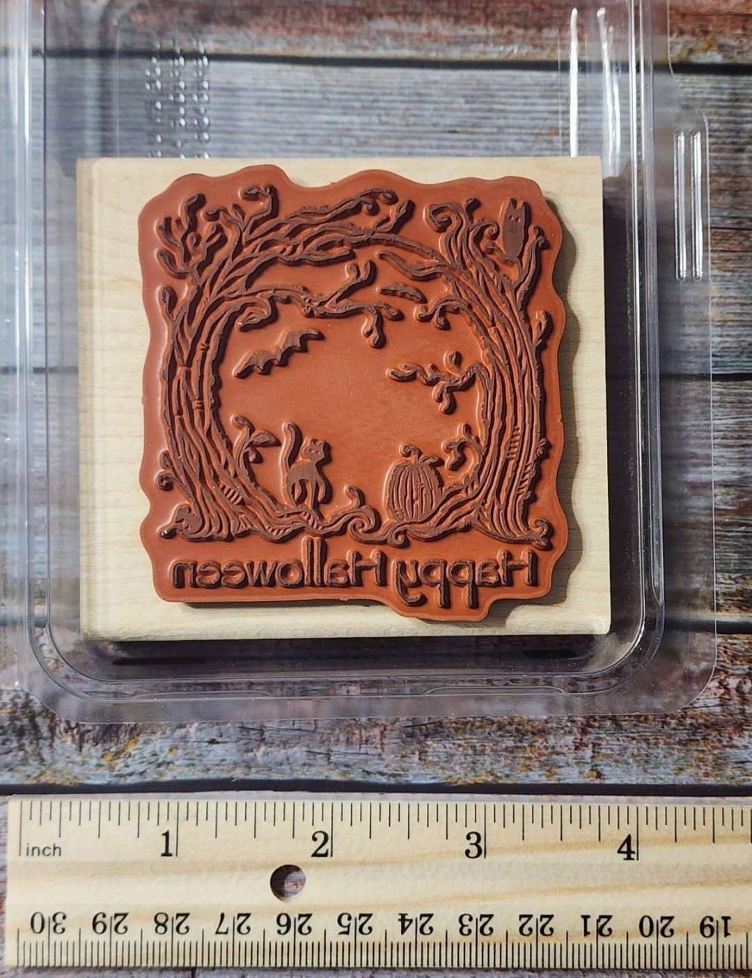 Stampin' UP! "Haunted Forest" Stamp Set (Wood Block)